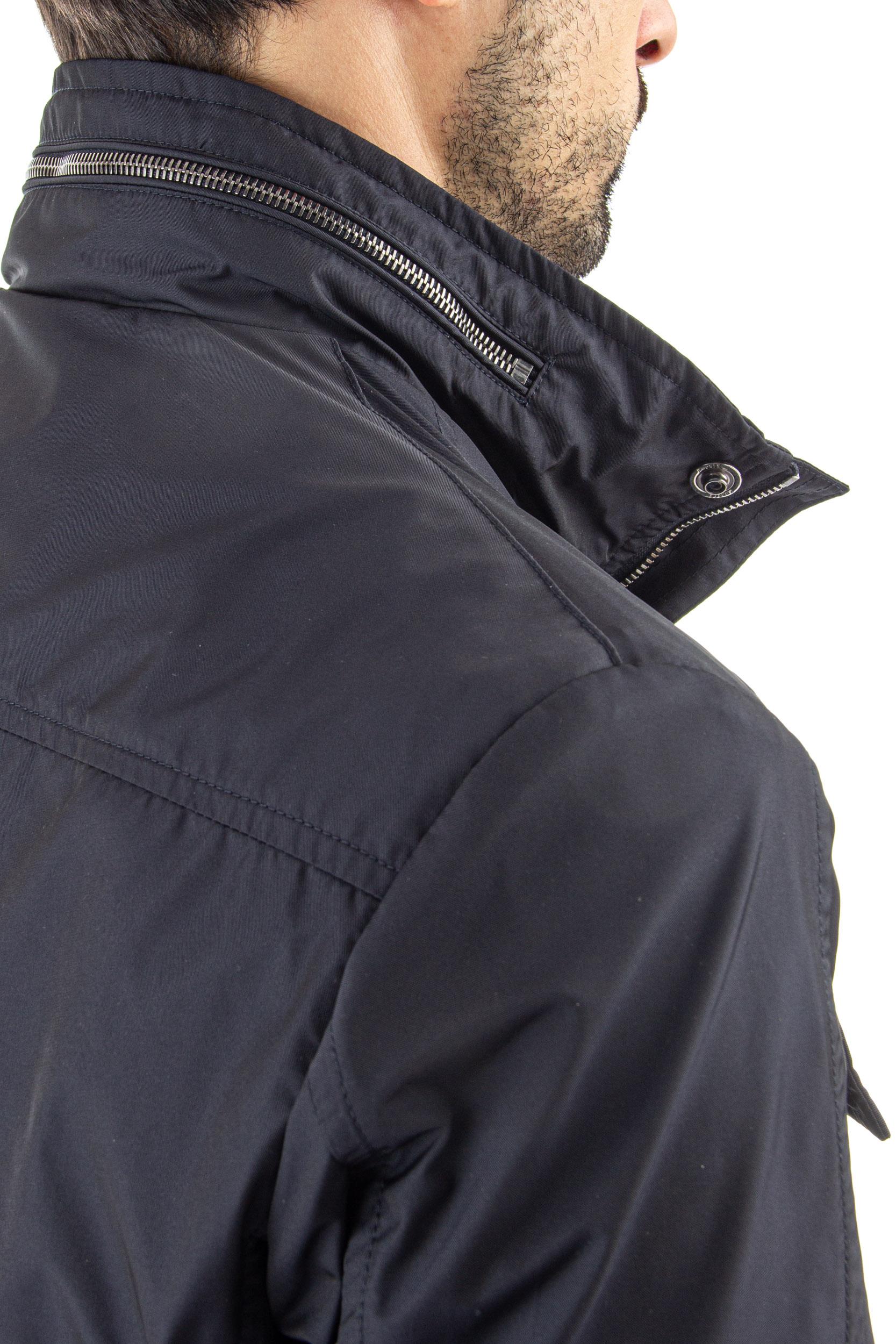 Moorer Light nylon field jacket mod. manolo-km, jackets, Blue - Il 