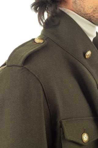 field jacket military in lana