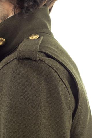 field jacket military in lana