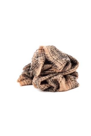 Sciarpa tartan in lana-cashmere