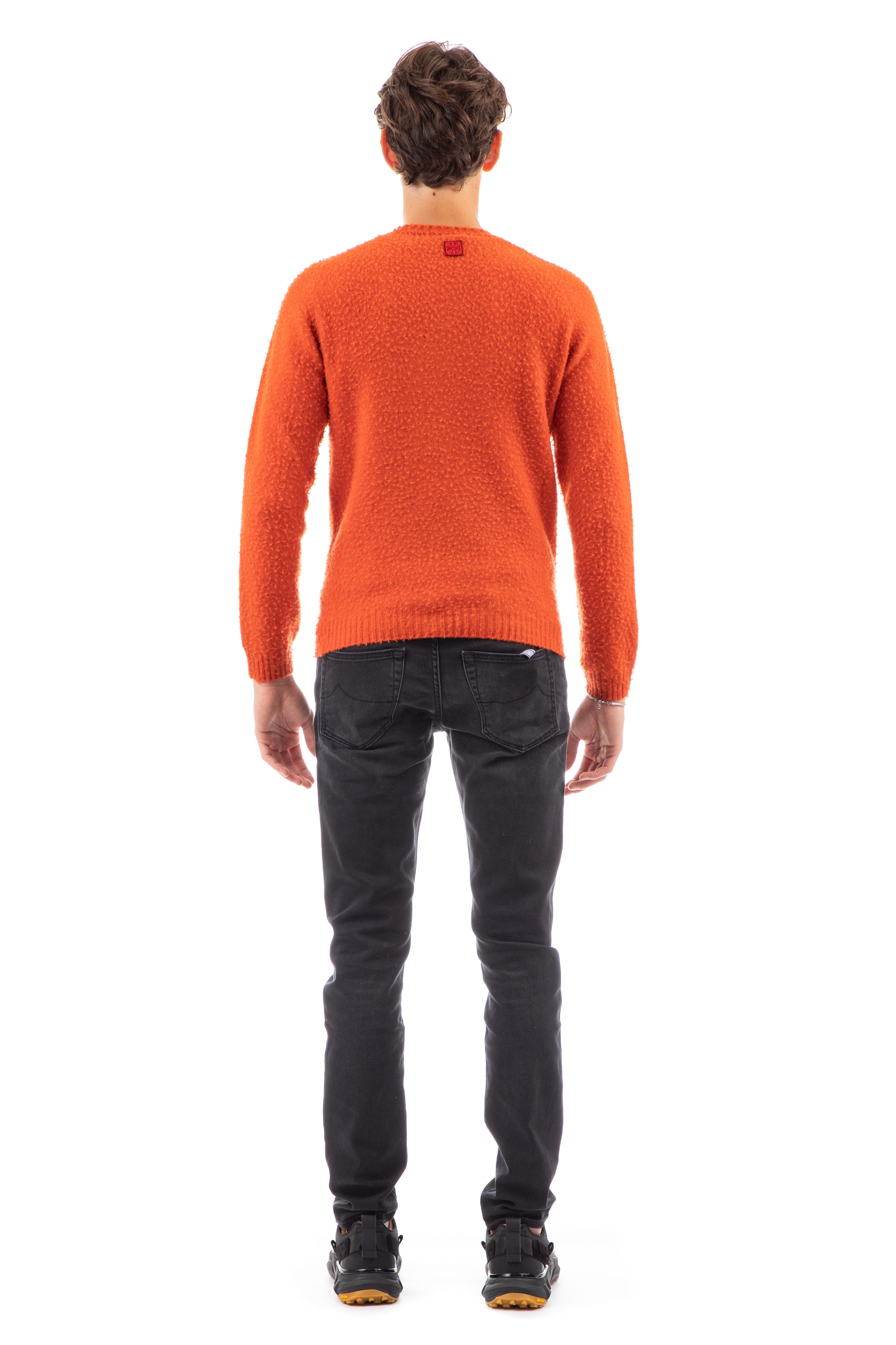 Jacob cohen Casentino wool-cashmere crewneck sweater, knitwear 