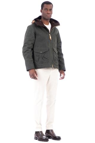 Blazer coat in cotone