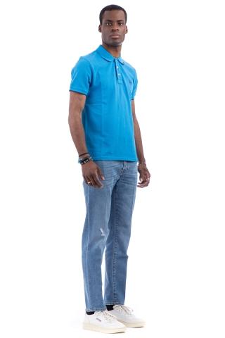Polo in cotone frosted comfort
