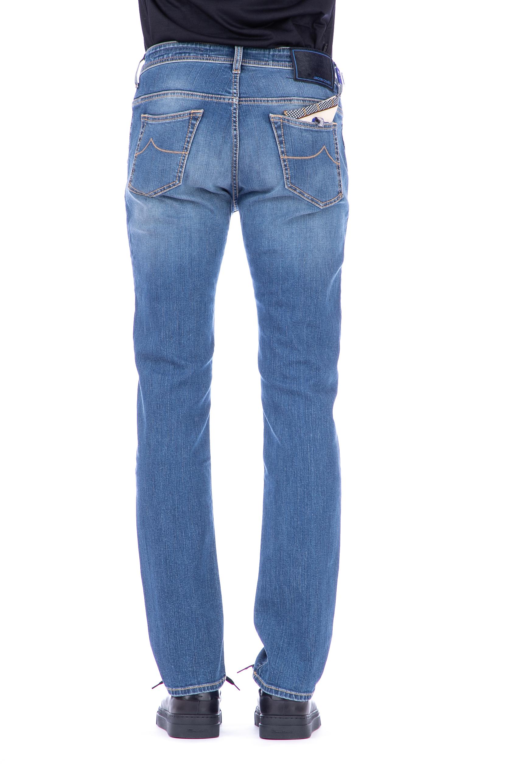 Jacob cohen Blue horse-hide label denim jeans leonard fit, jeans, Denim ...