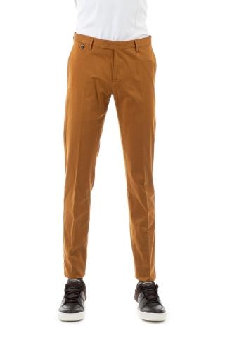 Pantalone silkochino in cotone-seta clear fit